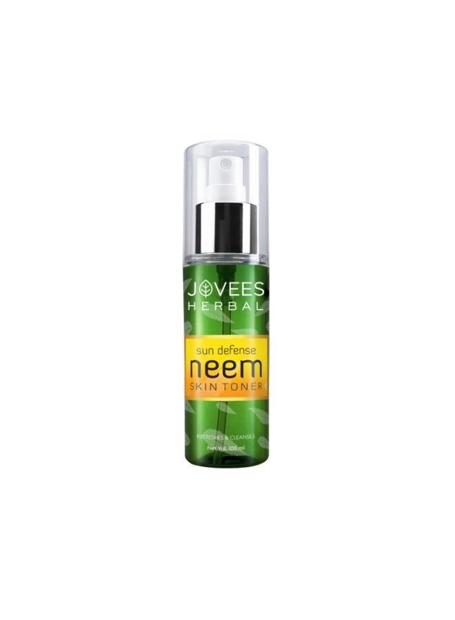 Jovees  Oily Skin Routine Tea-Tree Face Wash 120ml & Neem Toner 100ml and Aloe Vera Moisturising Lotion 100ml (Set of 3) - Image 3